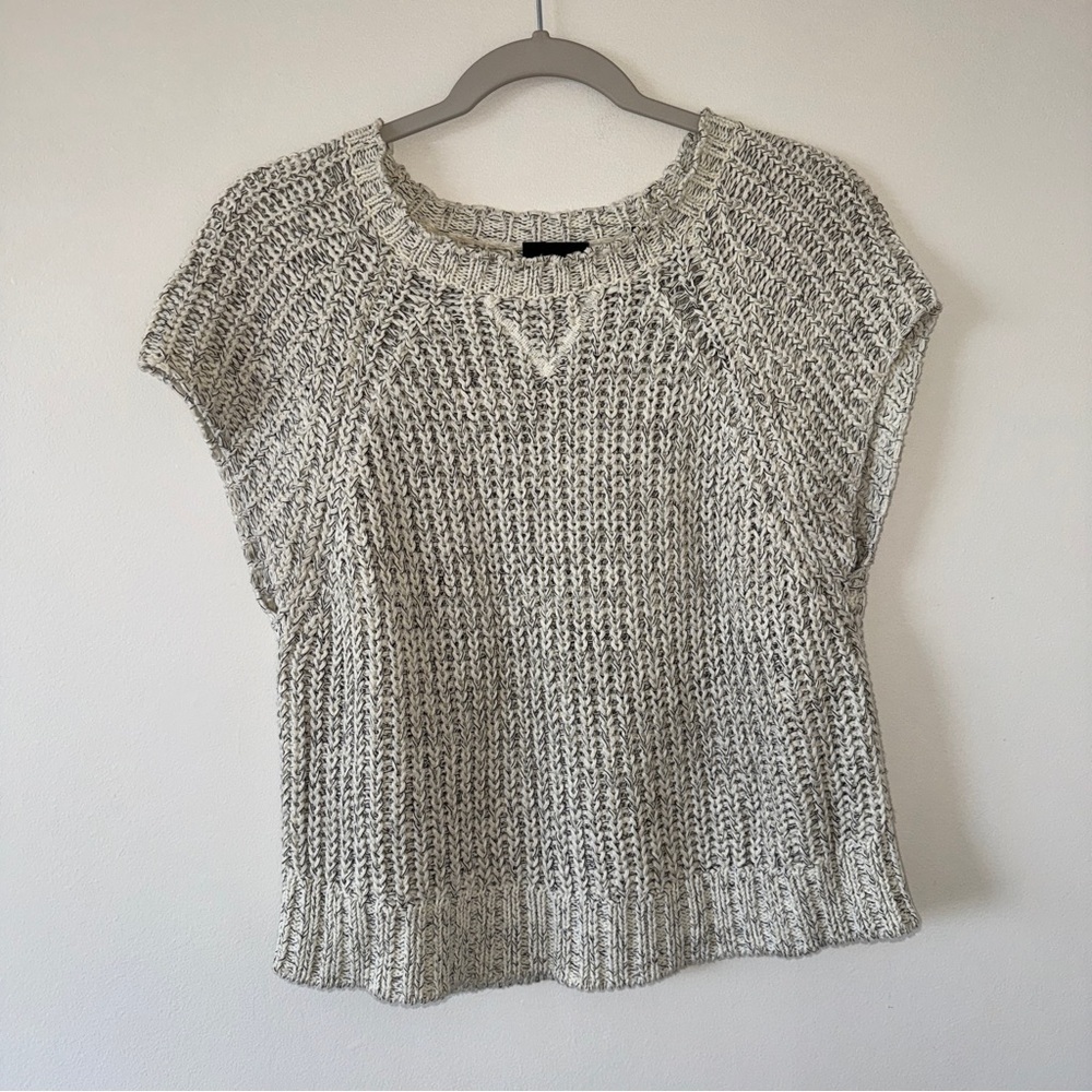 ATM Anthony Thomas Melillo Chunky Mouline Raglan Sweater In Cream - XS - Picture 3 of 6